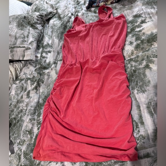 Nwt Sundry Coral Sleeveless Dress - Picture 5 of 10